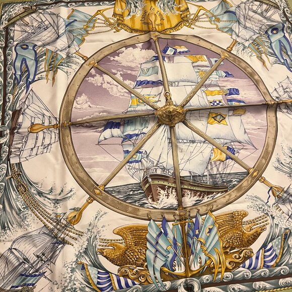 Authentic Hermes Silk Scarf - Picture 10 of 10